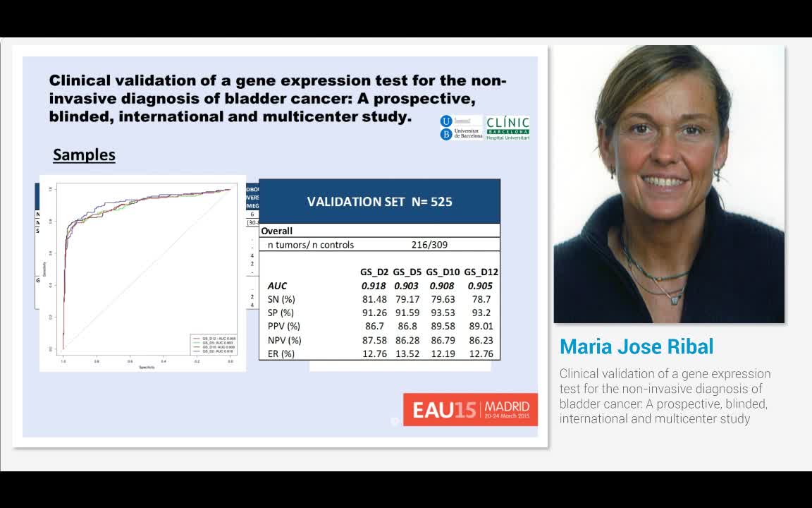 Clinical validation of a gene expression test for the non..-