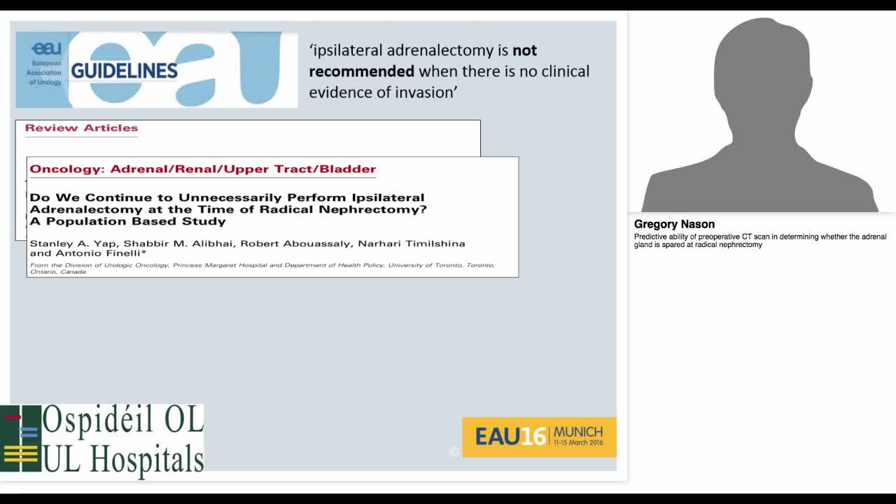 Predictive ability of preoperative CT scan in determining-