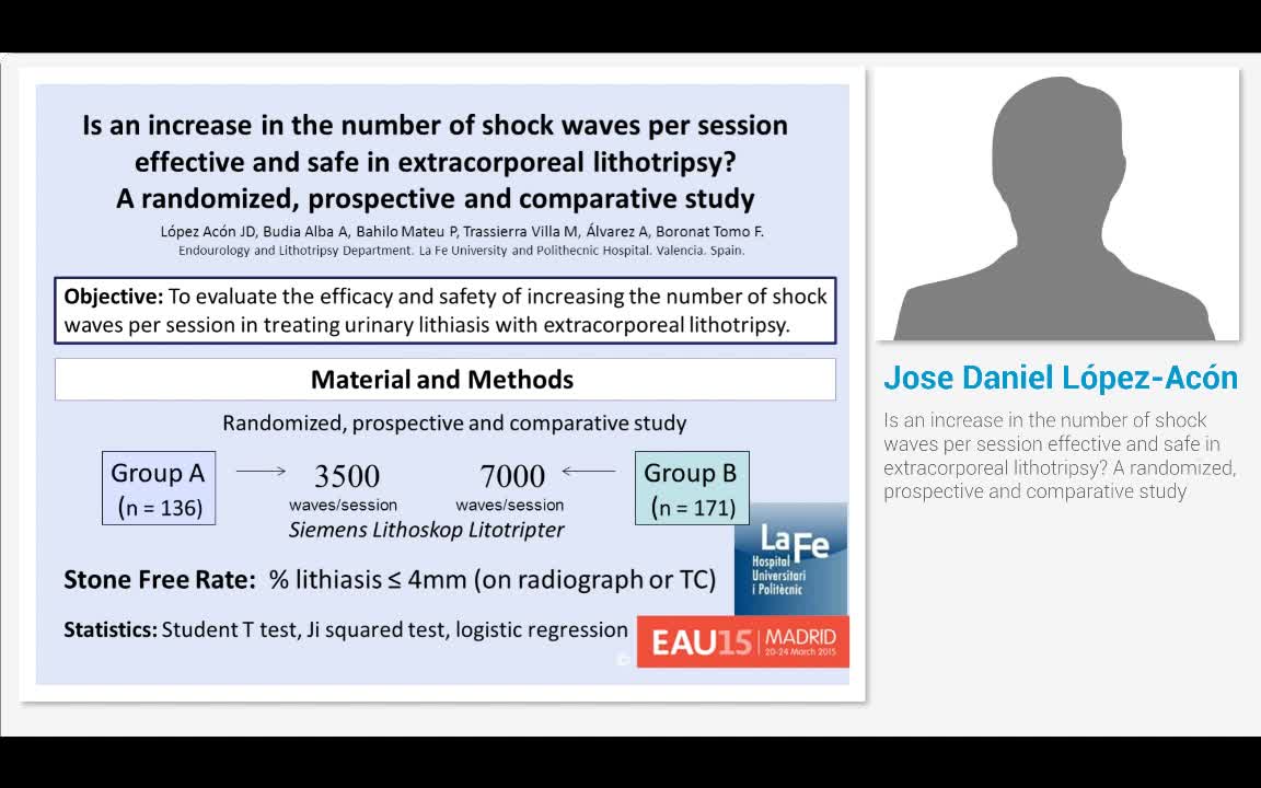 Is an increase in the number of shock waves per session e..-