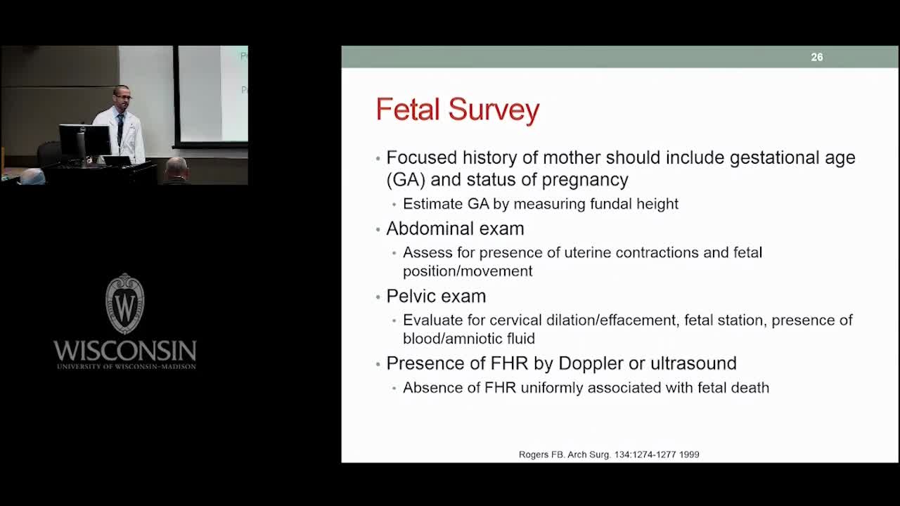 孕妇创伤患者的麻醉使用（5）