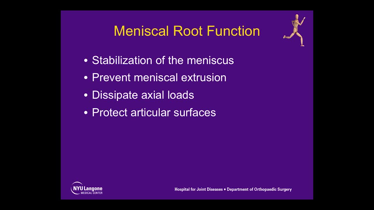Meniscal Root Repair