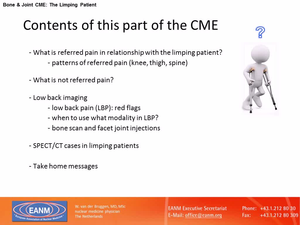 病损远离疼痛关节时的疼痛
