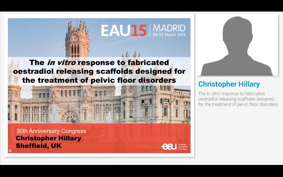 The in vitro response to fabricated oestradiol releasing ..-