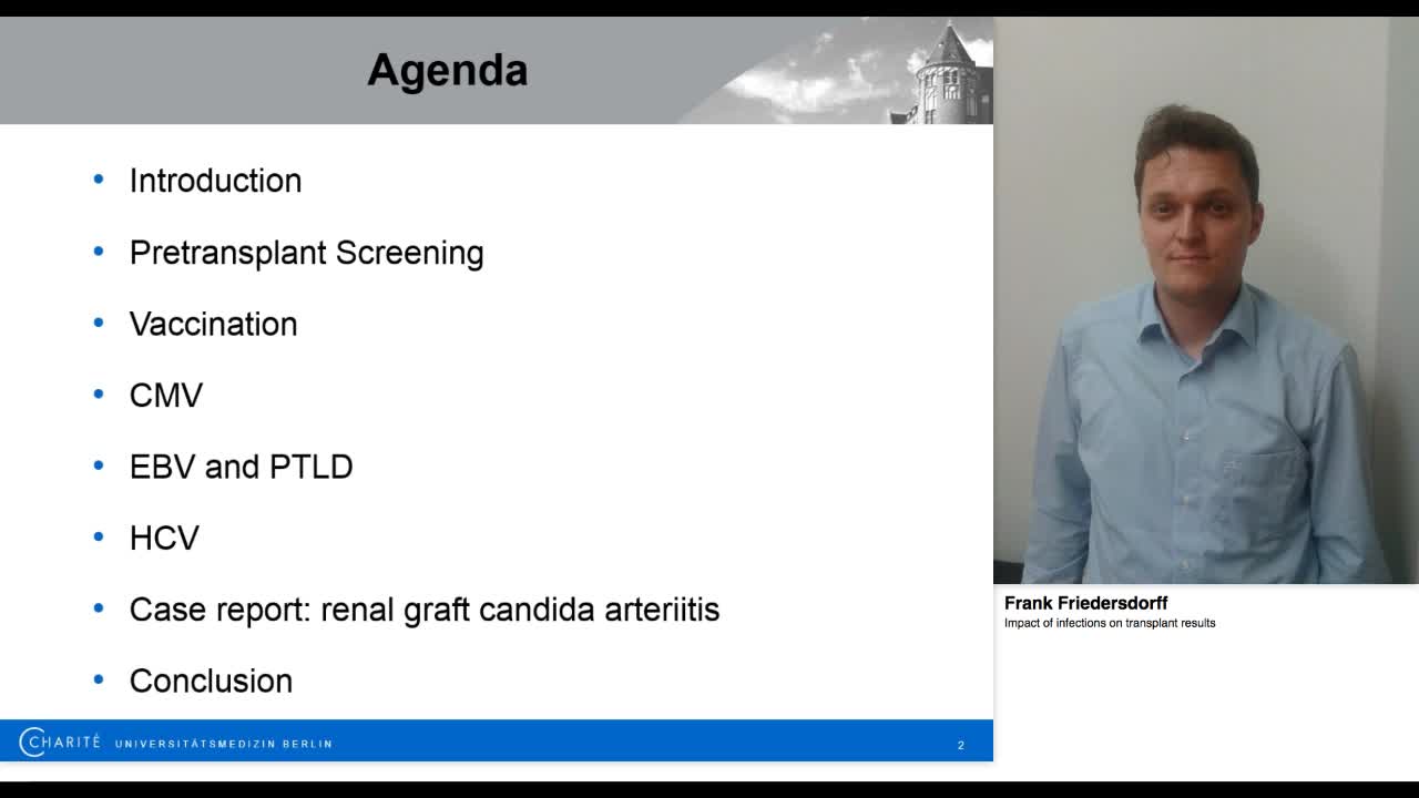 Impact of infections on transplant results