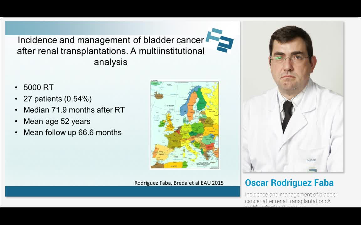 膀胱癌的发病率和管理