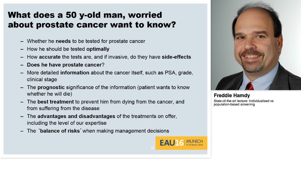 Individualised vs population-based screening