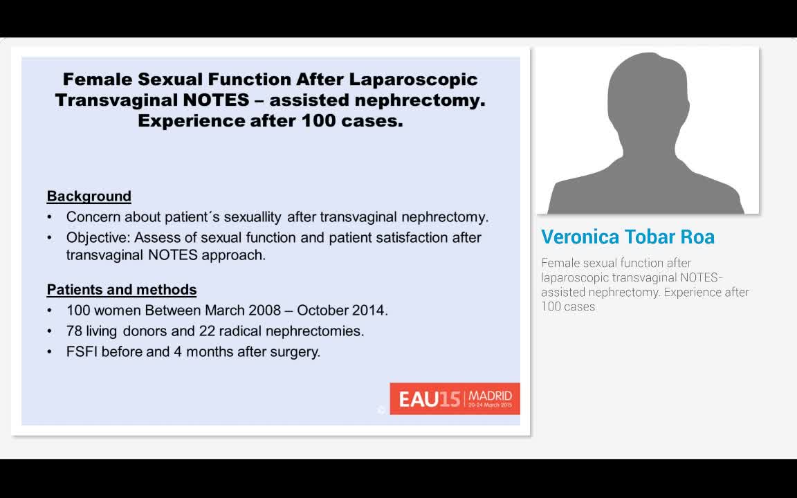 腹腔镜经阴道术后女性性功能