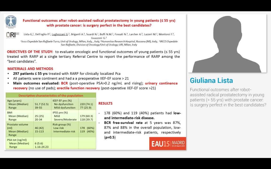 Functional outcomes after robot-assisted radical prostate..-