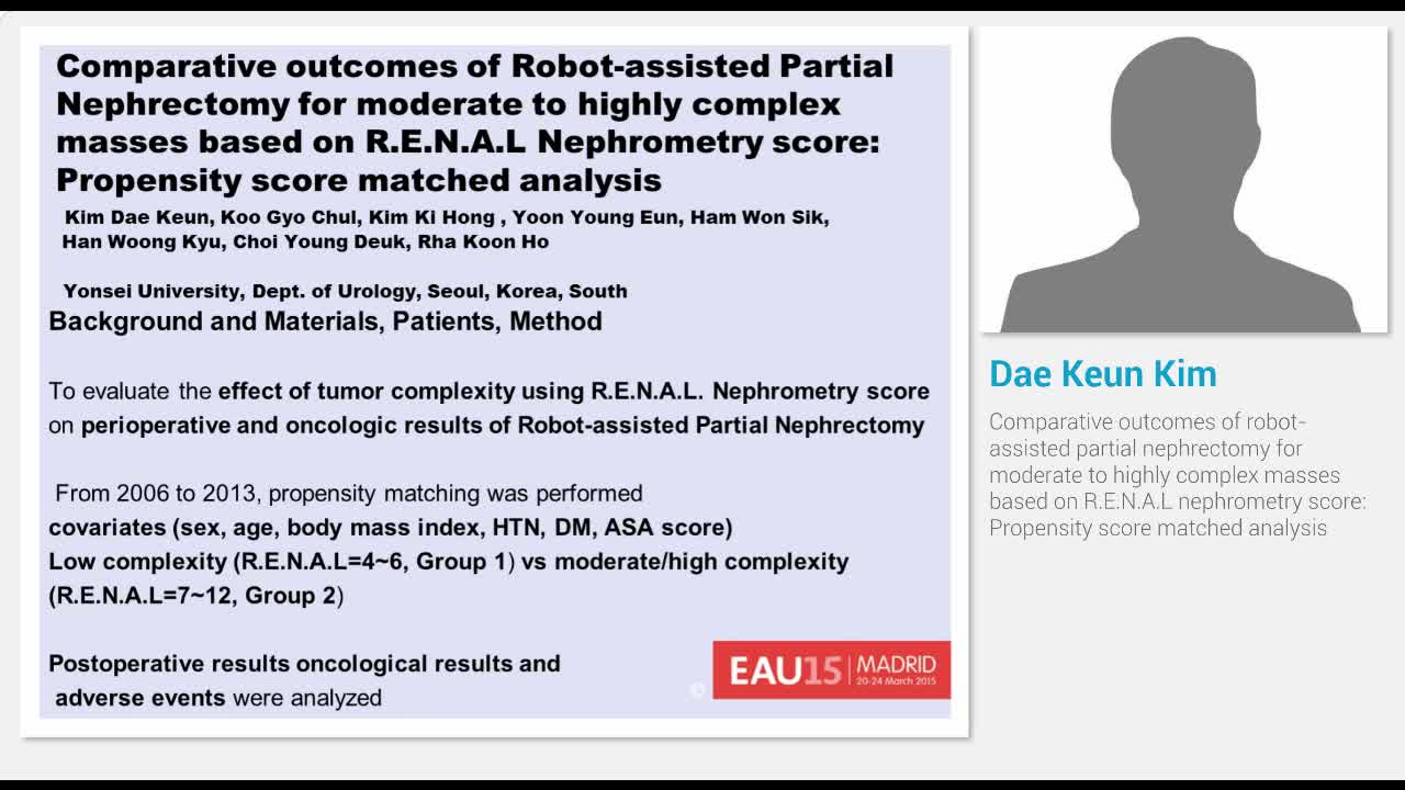 Comparative outcomes of robot-assisted partial nephrectom..-