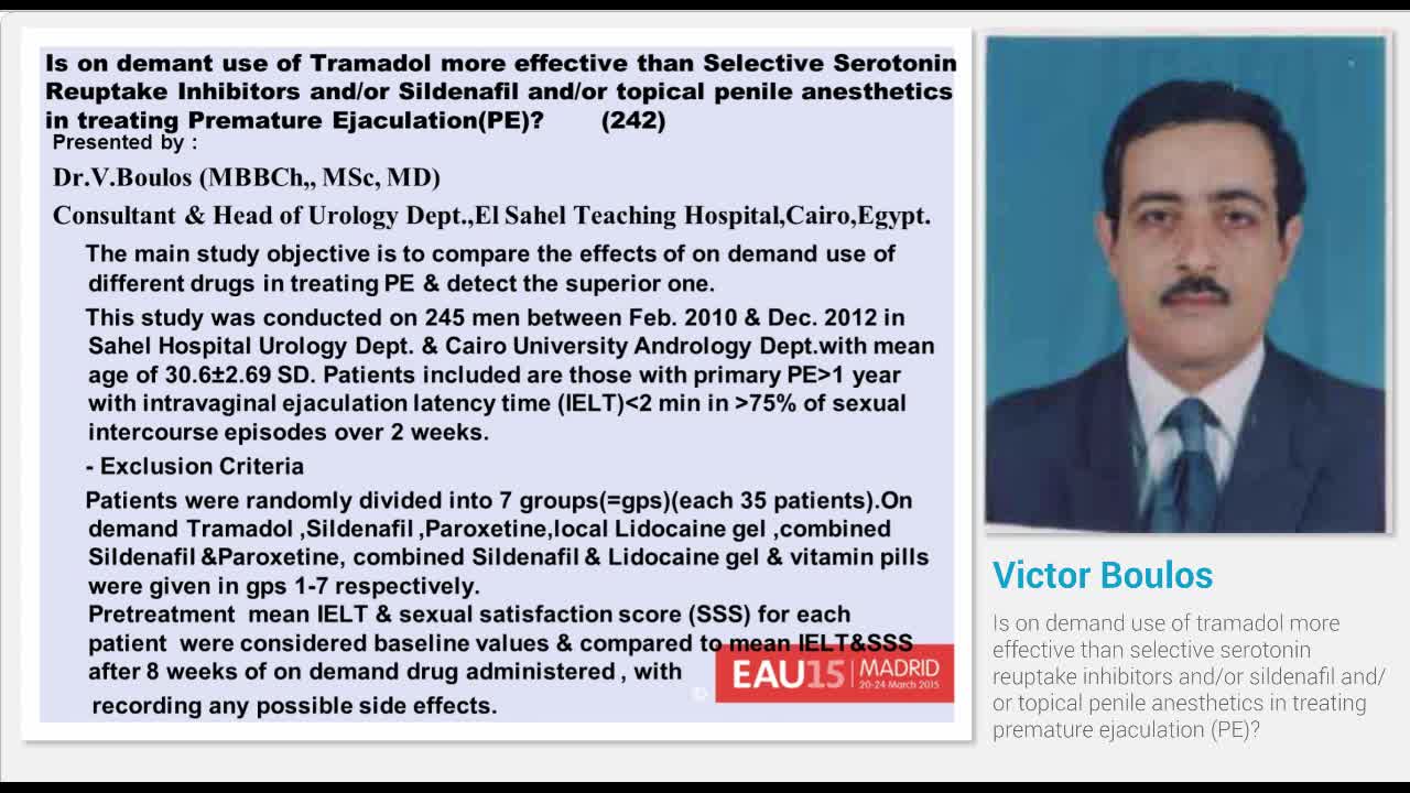 Is on demand use of tramadol more effective than selectiv..-