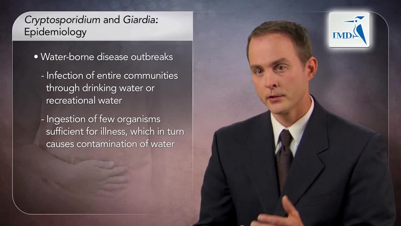 原虫感染性腹泻的病理生理学、危险因素和流行病学（2）