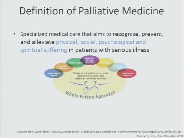 Neuro-palliative care