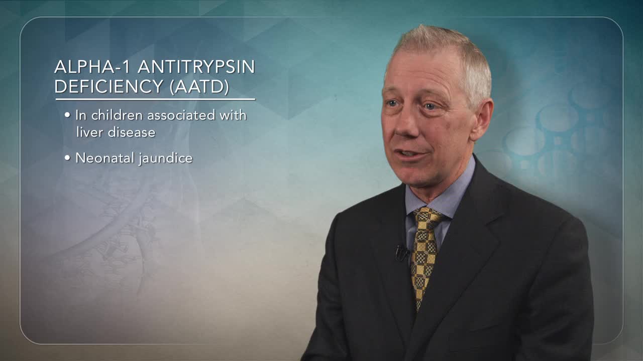 Alpha-1 抗胰蛋白酶缺乏症 (AATD) 是一种肺病和肝病