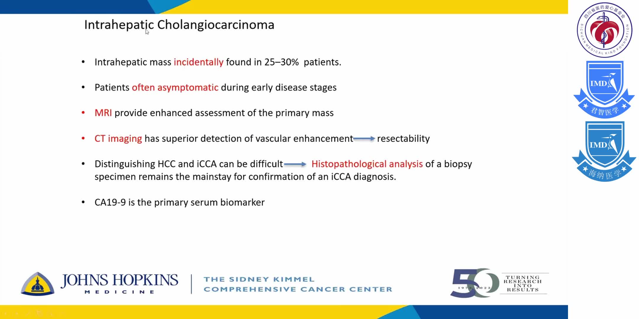 Advanced Treatments in Liver Cancer 1-5