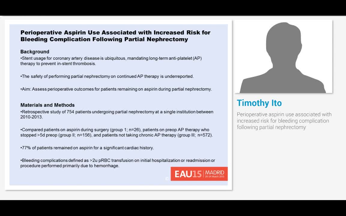 Perioperative aspirin use associated with increased risk ..-