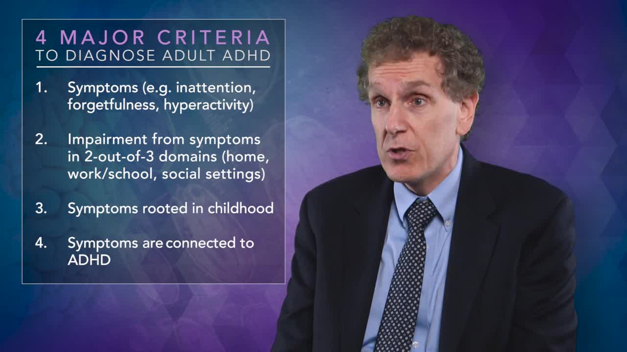 成人ADHD诊断观点