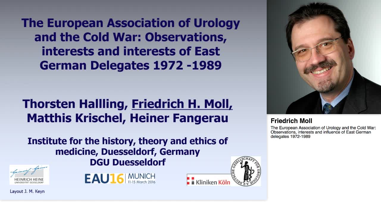 The European Association of Urology and the Cold War, Obs-