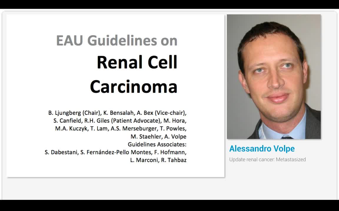 Update renal cancer, Metastasized