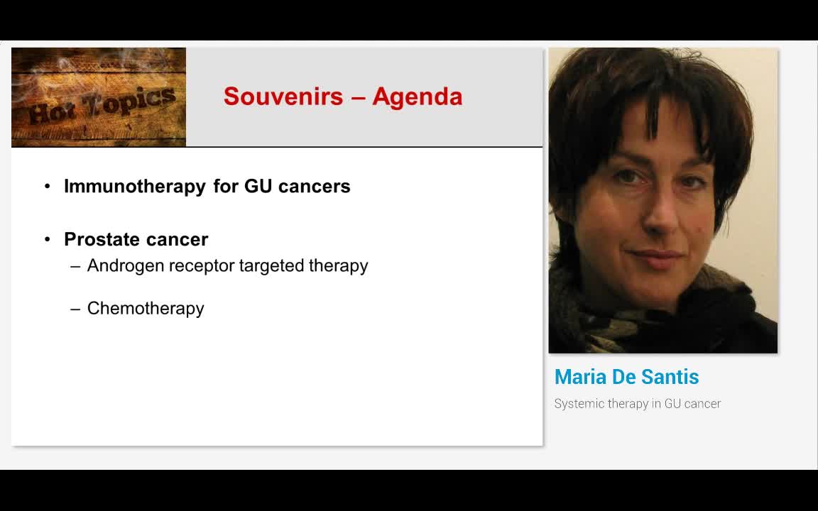 Systemic therapy in GU cancer