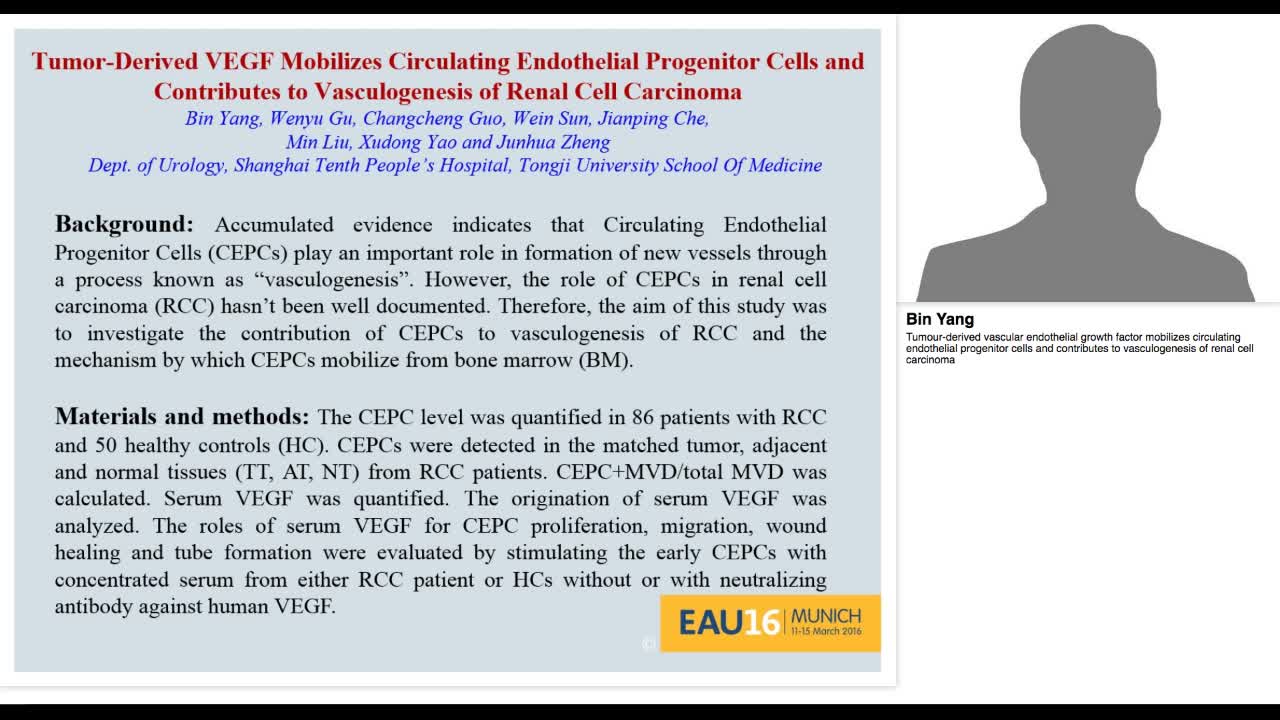 Tumour-derived vascular endothelial growth factor mobiliz-