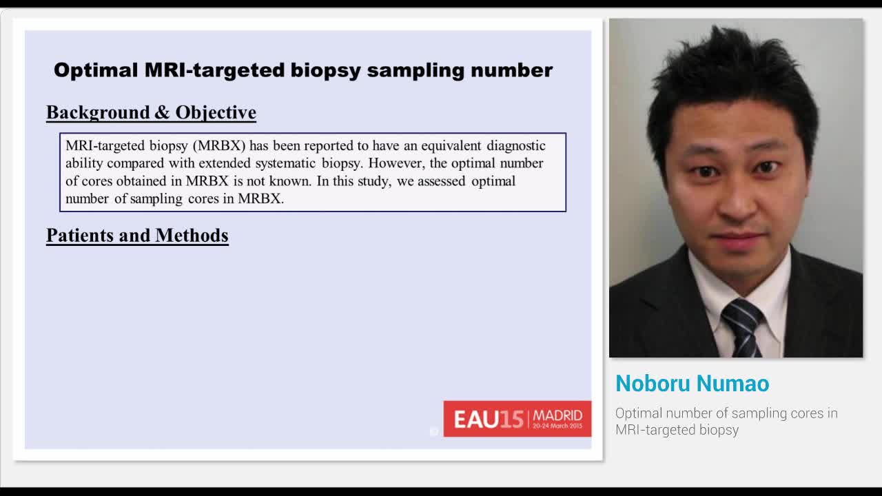 Optimal number of sampling cores in MRI-targeted biopsy