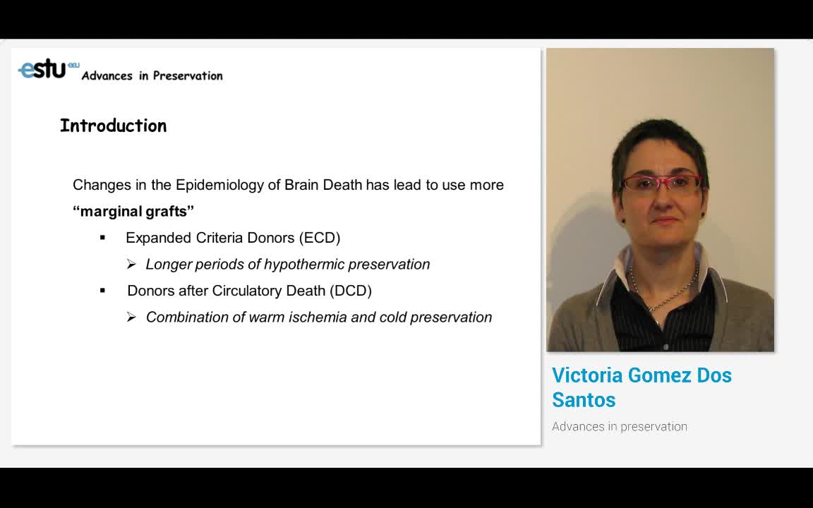 Advances in preservation