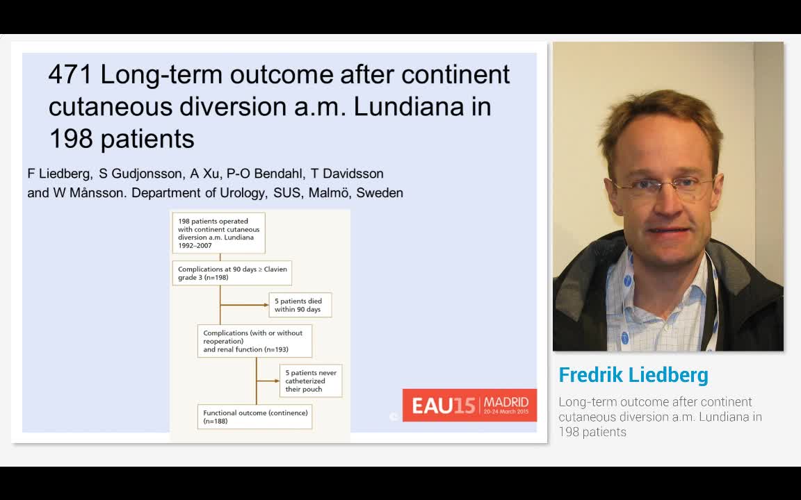 Long-term outcome after continent cutaneous diversion a.m..-
