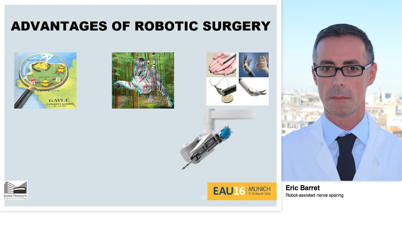 Robot-assisted nerve sparing