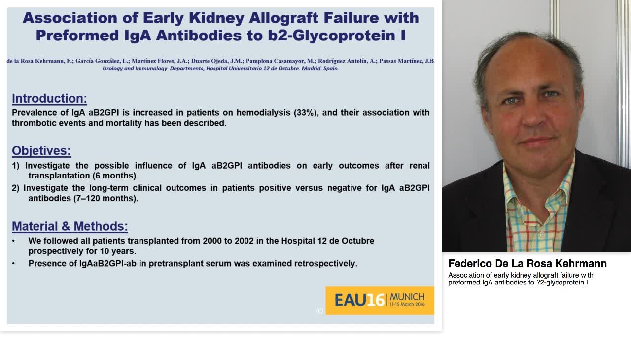 Association of early kidney allograft failure with prefor-