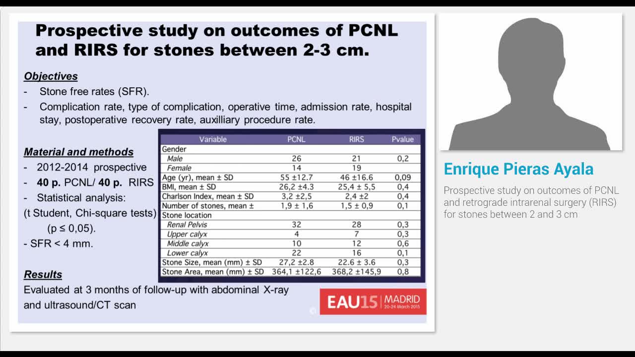 Prospective study on outcomes of PCNL and retrograde intr..-