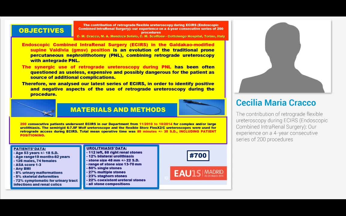 The contribution of retrograde flexible ureteroscopy duri..-
