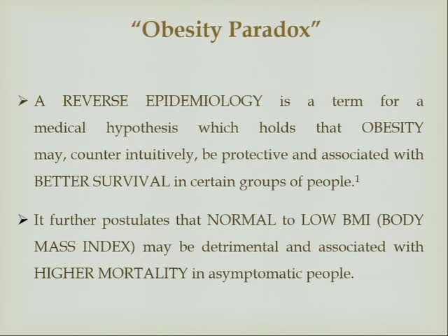Obesity Paradox in patients Hospitalized Acute Ischemic Stroke An analysis of Nationwide Inpatient Sample Data