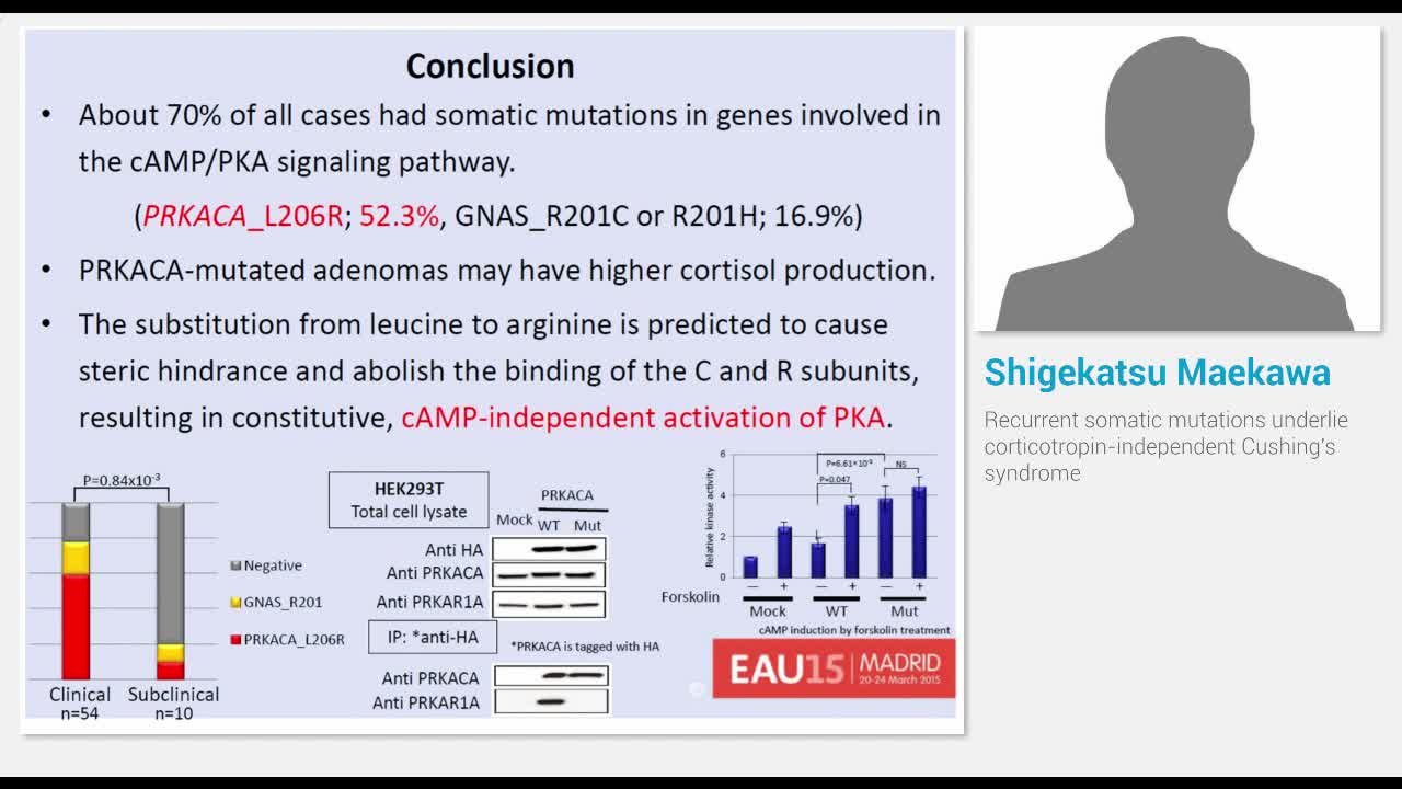 Recurrent somatic mutations underlie corticotropin-indepe..-