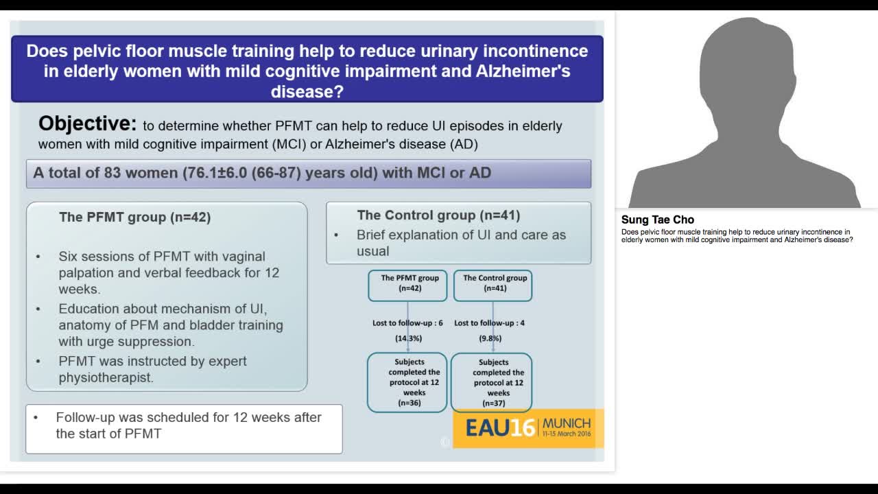 Does pelvic floor muscle training help to reduce urinary -