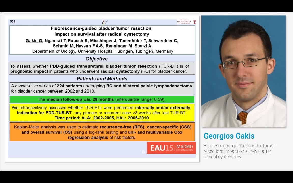 Fluorescence-guided bladder tumor resection, Impact on su..-