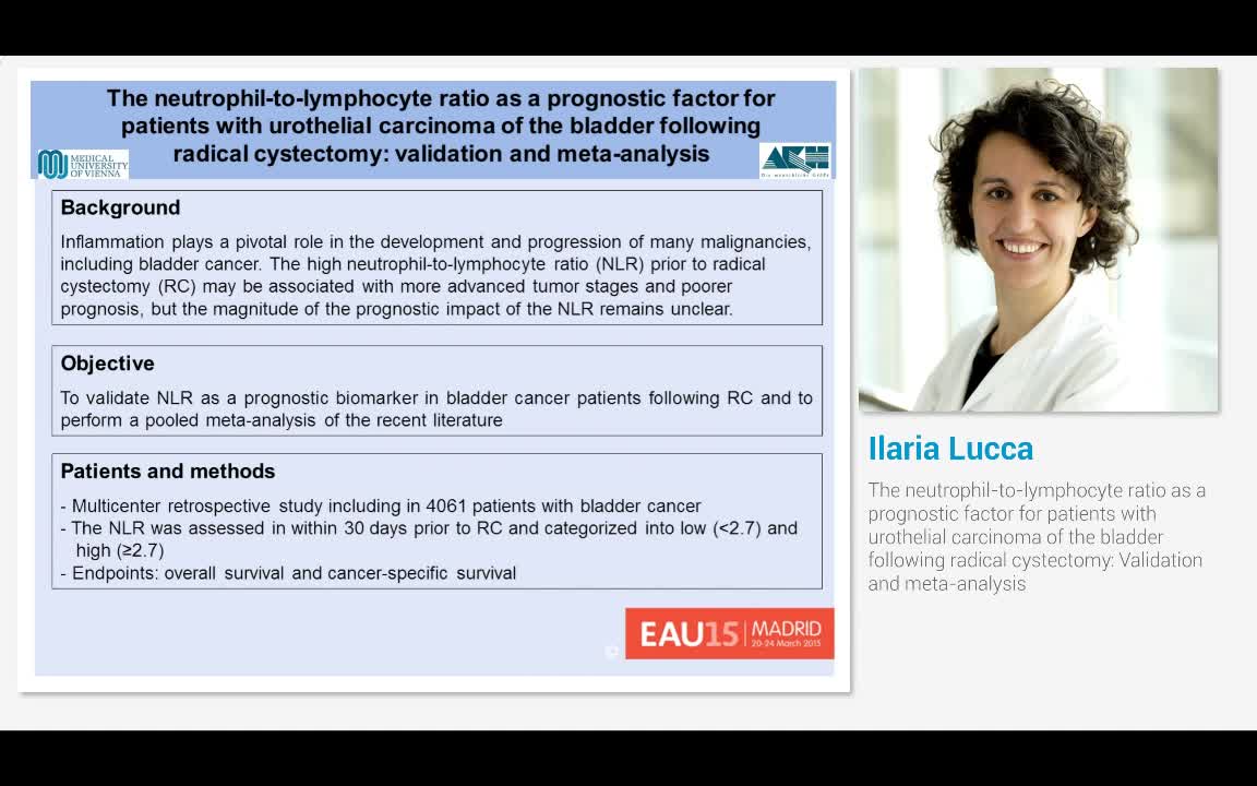The neutrophil-to-lymphocyte ratio as a prognostic factor..-