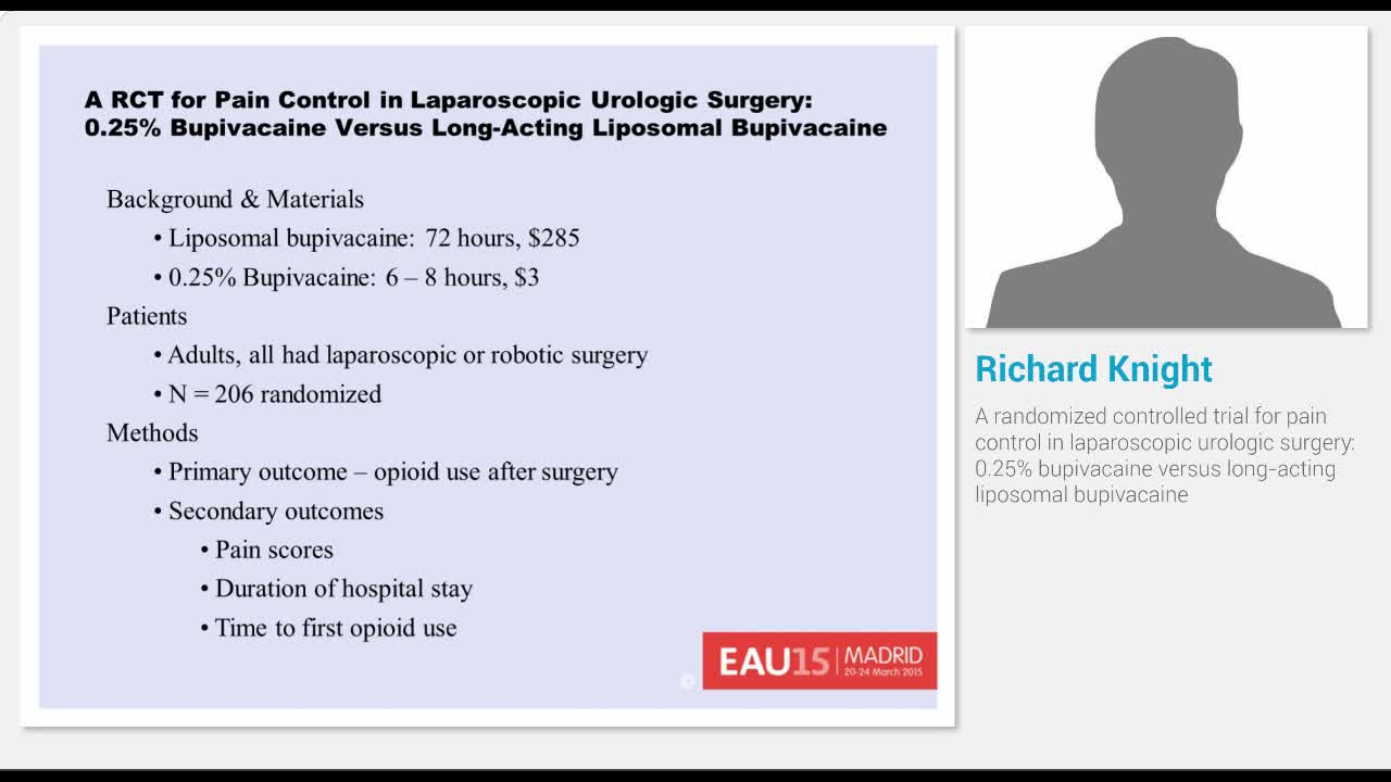 A randomized controlled trial for pain control in laparos..-