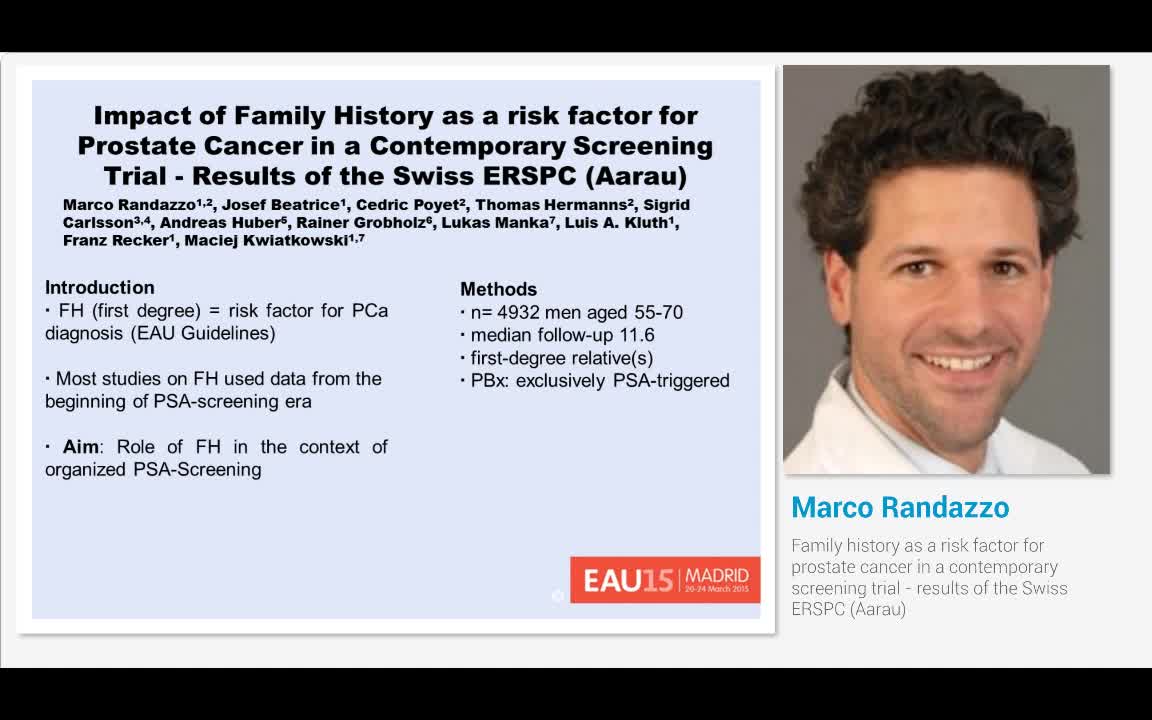 Family history as a risk factor for prostate cancer in a ..-