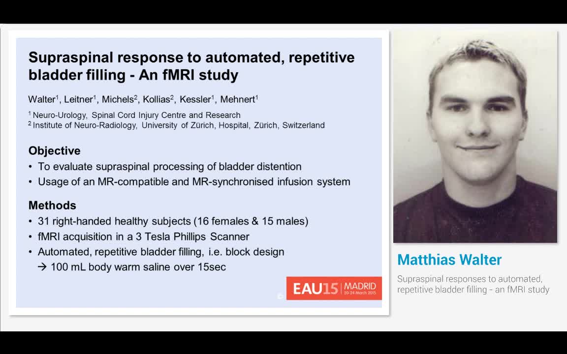Supraspinal responses to automated, repetitive bladder fi..-