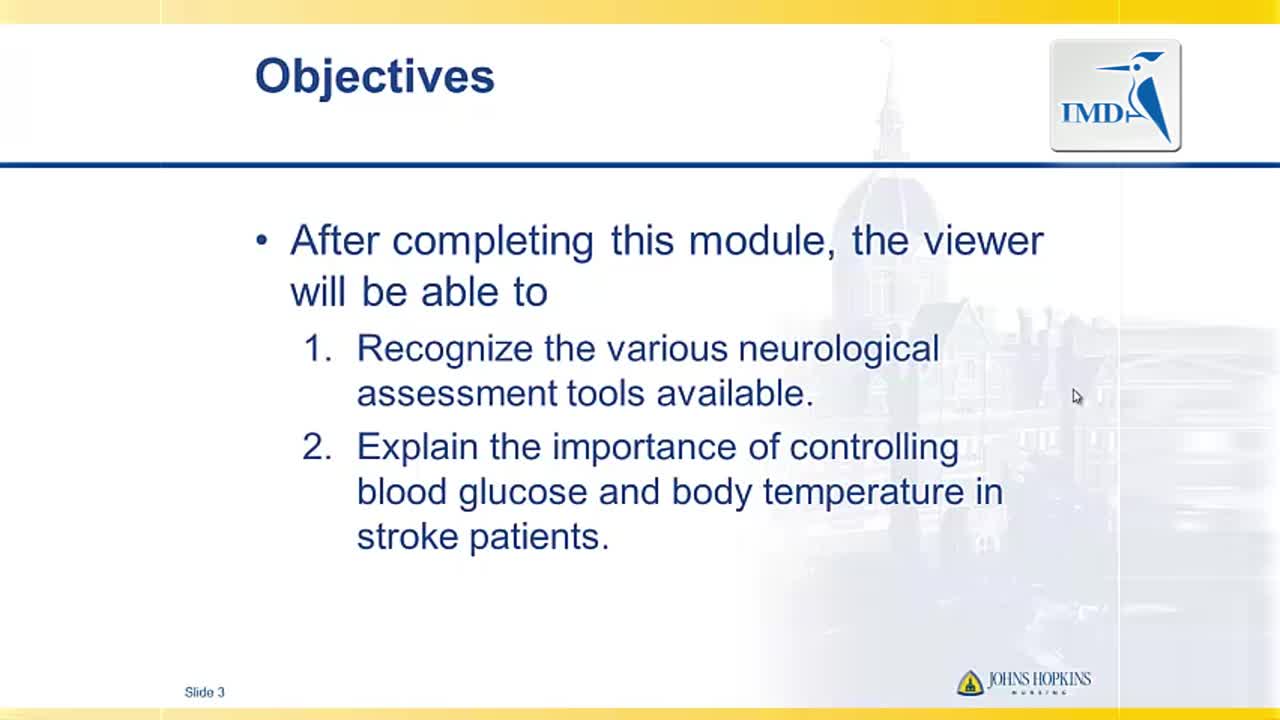 急性卒中保健与护理：评估与检测（1）