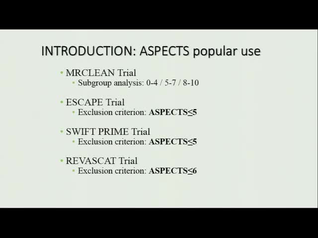 Early CT Changes in Patients Admitted for Thrombectomy Intra and Interrater Agreement and Systematic Review of the Literature
