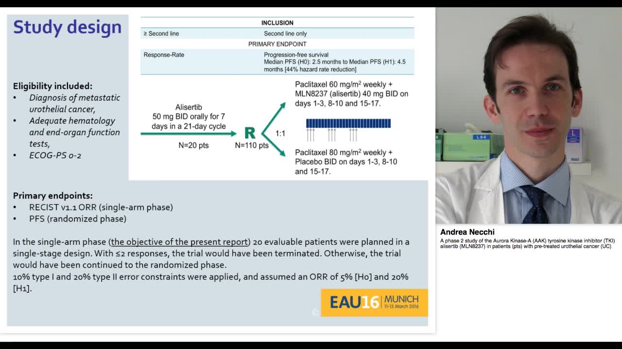 A phase 2 study of the Aurora Kinase-A (AAK) tyrosine kin-