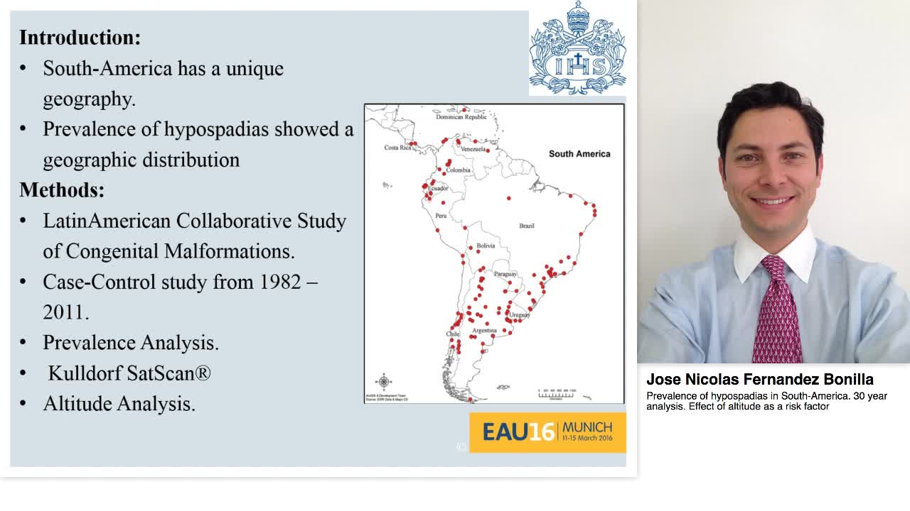 Prevalence of hypospadias in South-America. 30 year analy-
