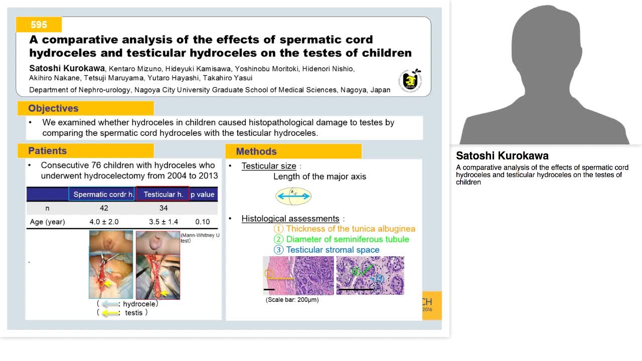 A comparative analysis of the effects of spermatic cord h-