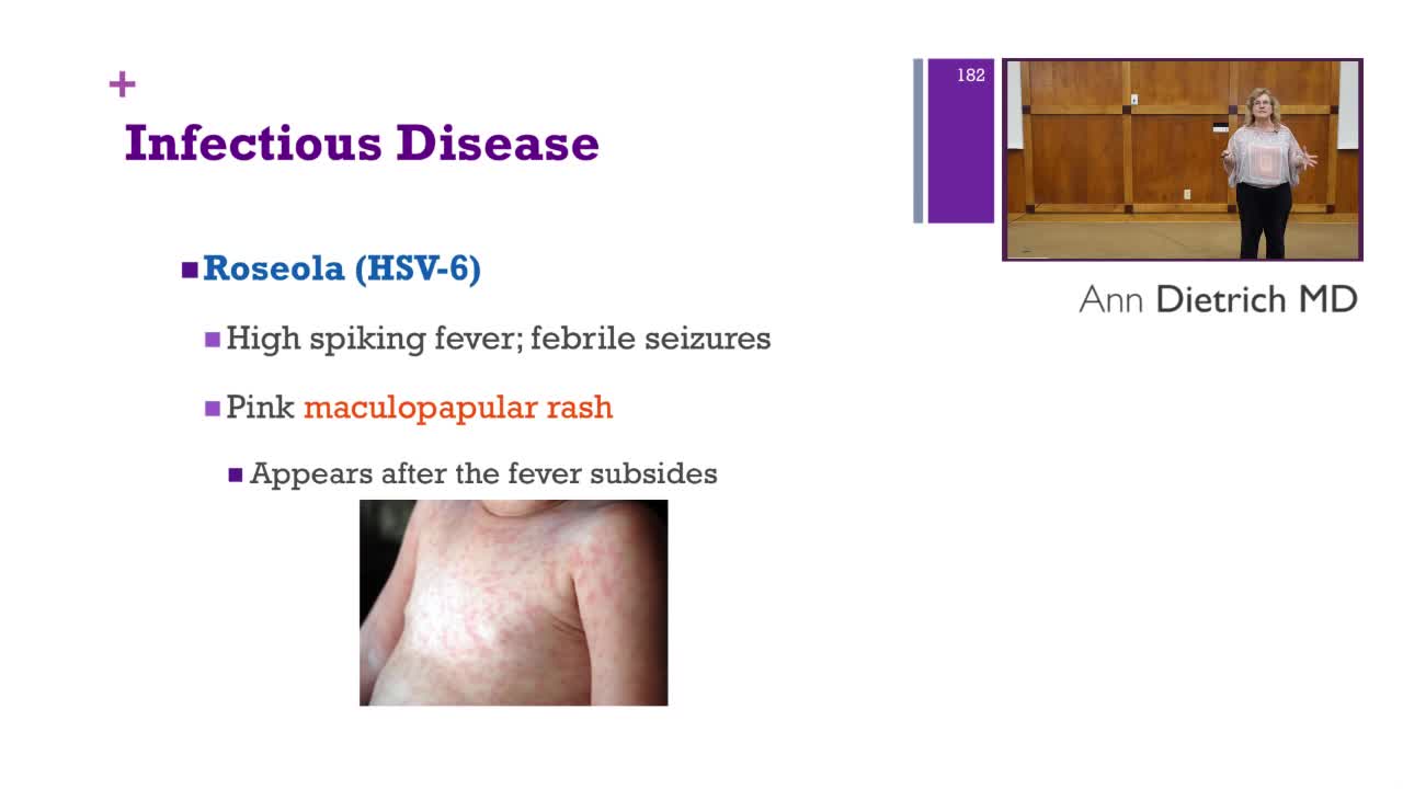 Infectious Disease - KISSPediatric Shelf Review Sample Lecture