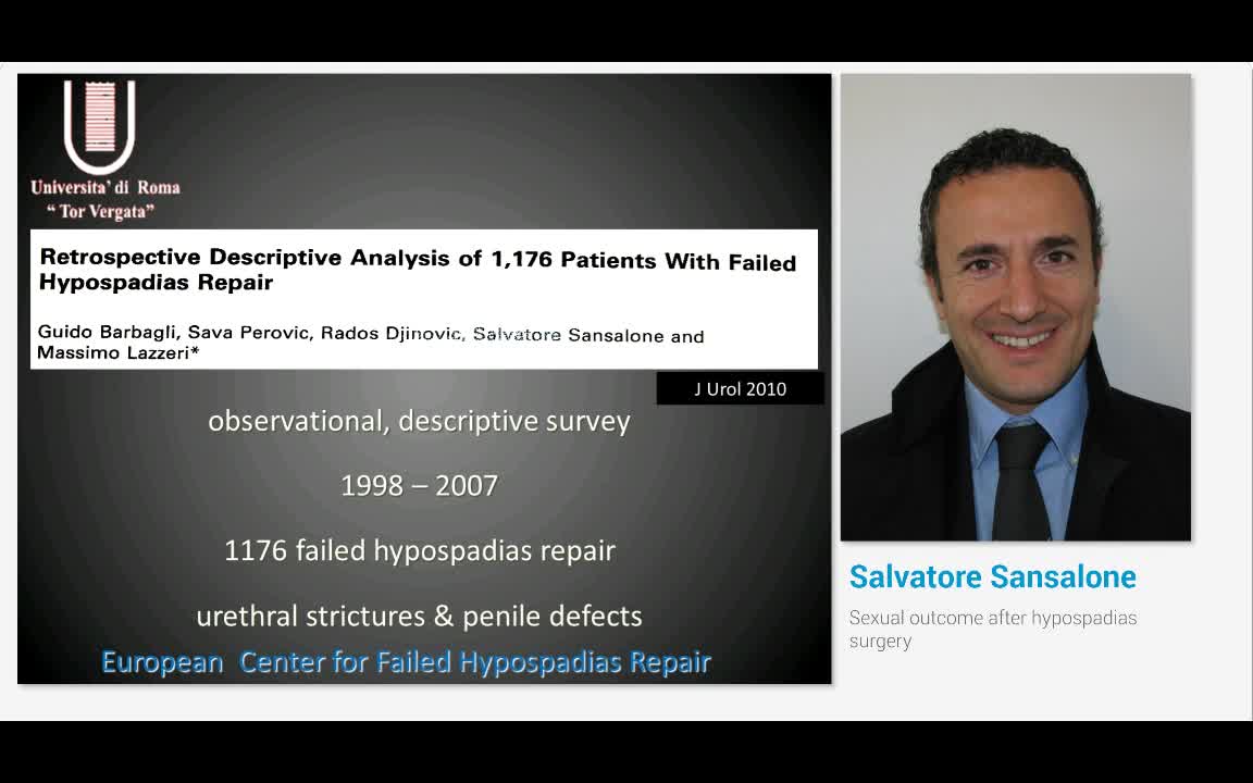 Sexual outcome after hypospadias surgery