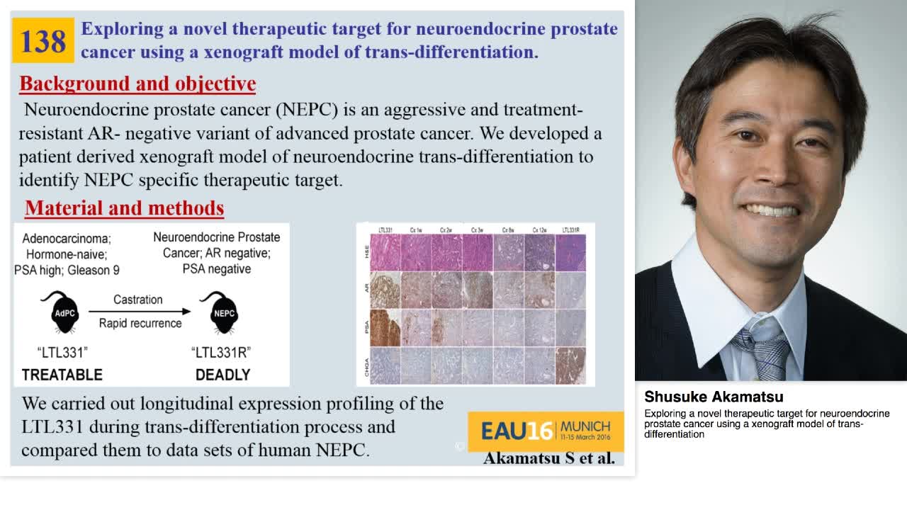 Exploring a novel therapeutic target for neuroendocrine p-