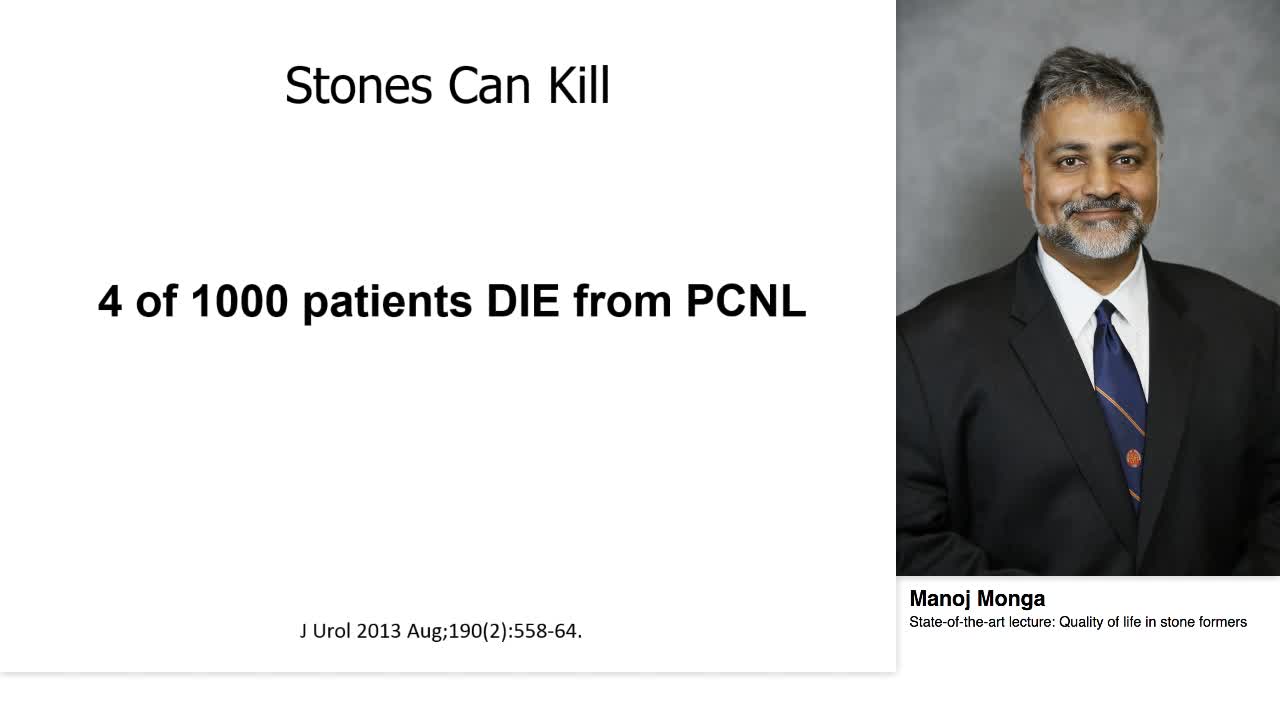 Quality of life in stone formers