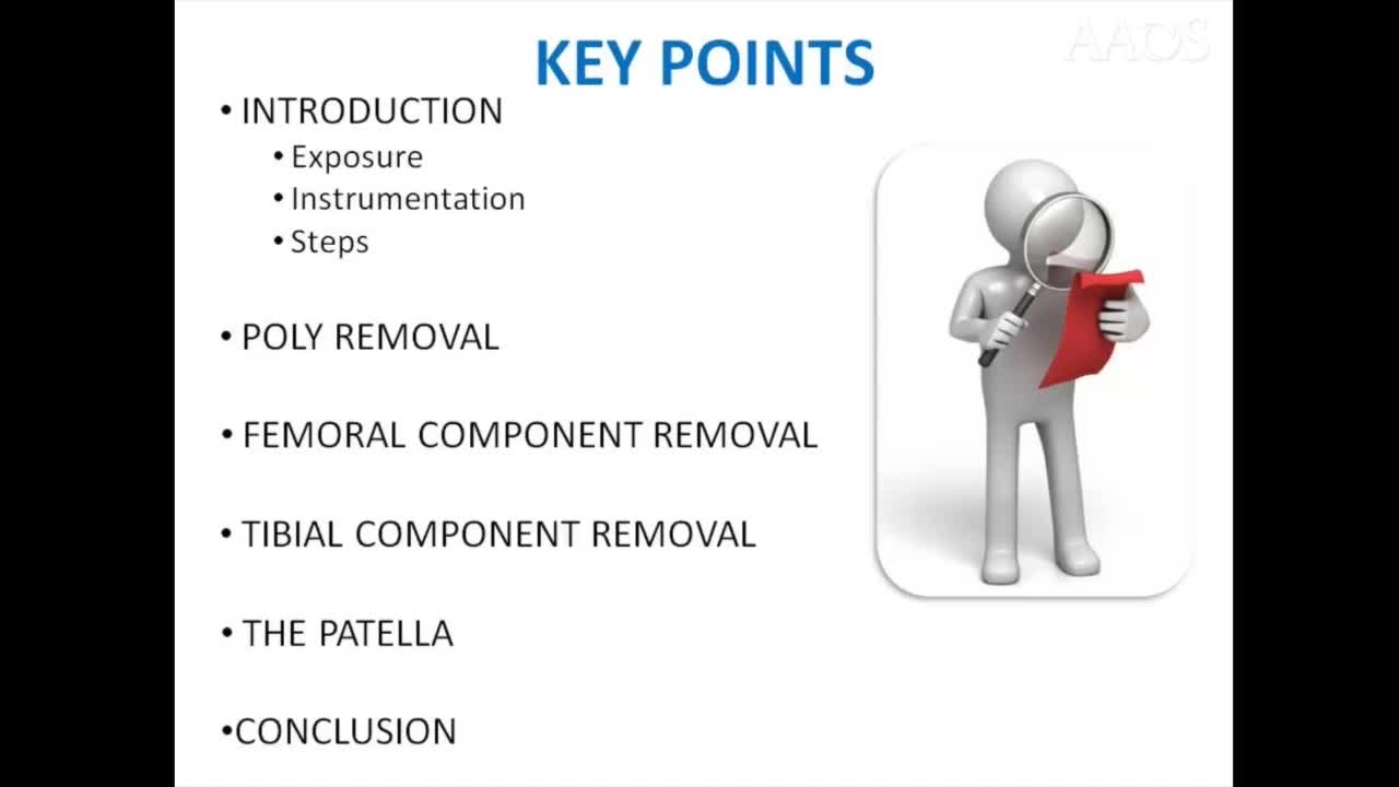 IMPLANT REMOVAL IN REVISIONTOTAL KNEE ARTHROPLASTY (TKA) TIPS AND TRICKS