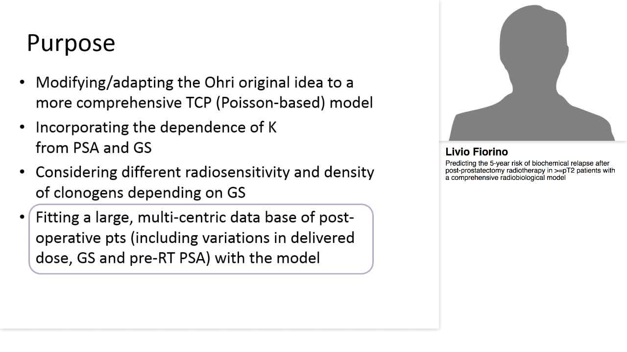 Predicting the 5-year risk of biochemical relapse after p-